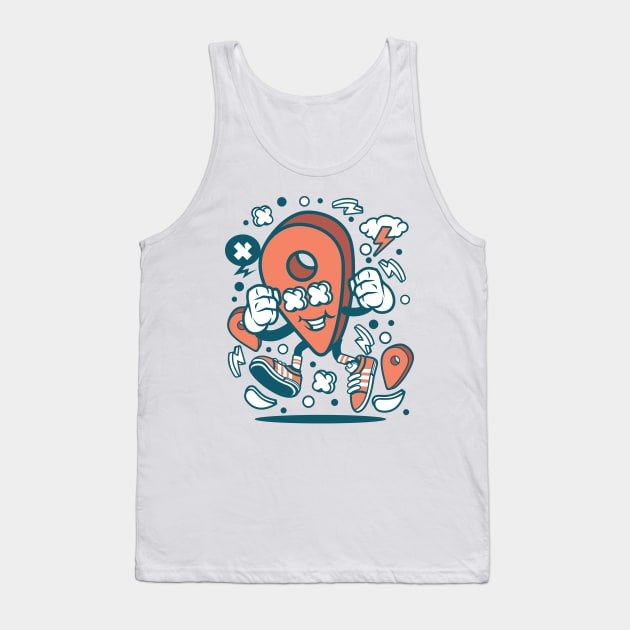 Location marker figure Tank Top by ShirtyLife